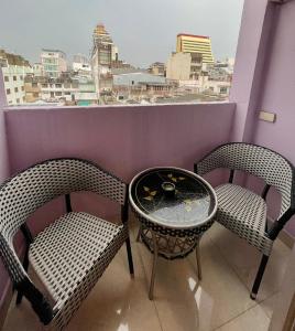 Posezení v ubytování Sampheng Apartment
