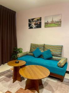 Posezení v ubytování Sampheng Apartment