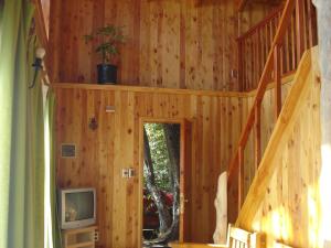 Μια τηλεόραση ή/και κέντρο ψυχαγωγίας στο Cabañas Rukalafquen