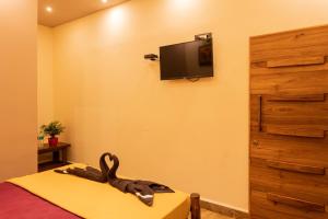 Μια τηλεόραση ή/και κέντρο ψυχαγωγίας στο River Point Dandeli