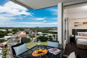 Μπαλκόνι ή βεράντα στο Oaks Ipswich Aspire Suites