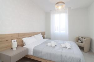 Letto o letti in una camera di Benedetta suite in florence