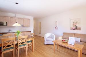 Kuchyňa alebo kuchynka v ubytovaní Appartements Stranach