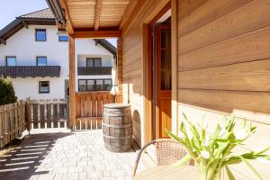 Balkón alebo terasa v ubytovaní Appartements Stranach