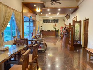 Restoran atau tempat makan lain di Da Fang Hua Yuan Xiao Homestay