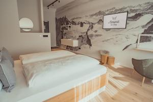 Postel nebo postele na pokoji v ubytování Mariandl am Berg