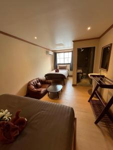 Tian Ming Hostel的休息区