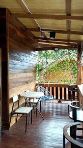 Χώρος καθιστικού στο Lhonglao Homestay หลงเราโฮมสเตย์