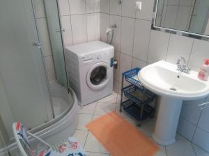 Koupelna v ubytování Apartments Silvija