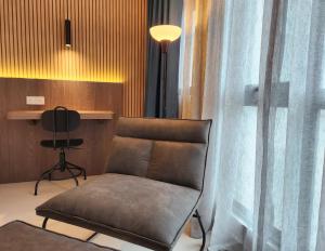 Posezení v ubytování SKS Pavillion Suites