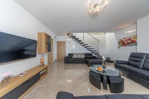 Posezení v ubytování Villa Poseidon