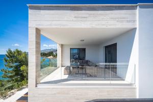 Balkón nebo terasa v ubytování Villa Poseidon