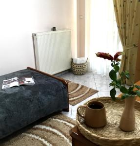 A seating area at Hotel Triantafyllou