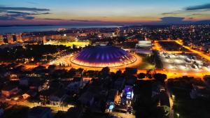 Výhľad na mesto Zadar alebo výhľad na mesto priamo z vily