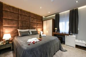 Posteľ alebo postele v izbe v ubytovaní Villa LaVie ZadarVillas