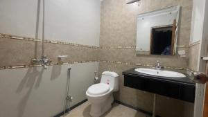 Koupelna v ubytování Hotel New Mid City Multan