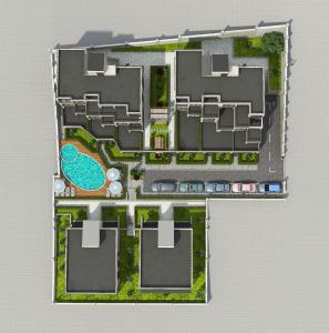 Bazén v ubytování Tivat Terrace Suites nebo v jeho okolí