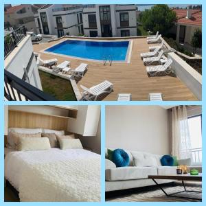 Bazén v ubytování Tivat Terrace Suites nebo v jeho okolí + 30 fotografií