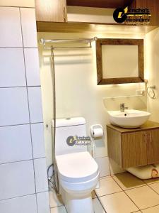 Et badeværelse på Studio unit 50b t1