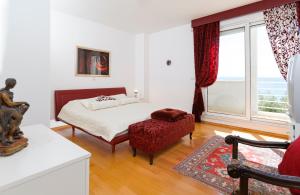 Ein Bett oder Betten in einem Zimmer der Unterkunft Apartment Oliva allegra