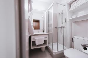 Bathroom sa Vulkanlandhotel Legenstein