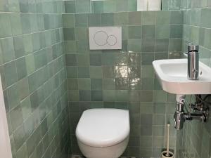 Koupelna v ubytování Maison moderne près du centre avec jardin et WIFI - FR-1-418-266 + 9 fotografií