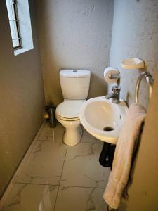 Koupelna v ubytování Cottage tranquility