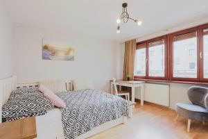 Posteľ alebo postele v izbe v ubytovaní 10 apart