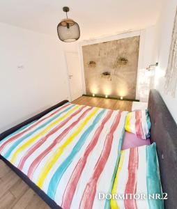 Ένα ή περισσότερα κρεβάτια σε δωμάτιο στο Eden Apartment