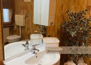 Ένα μπάνιο στο Il Nido Appartamento Rondine