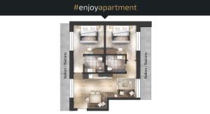 The floor plan of enjoy ischgl
