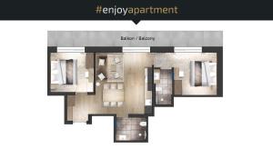 The floor plan of enjoy ischgl