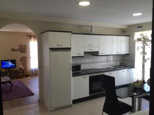 Kuchyň nebo kuchyňský kout v ubytování Casa Justo