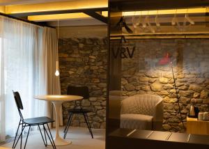 Posezení v ubytování V&V RentRoom Design