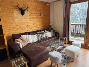 Część wypoczynkowa w obiekcie Orelle - Val Thorens, le Hameau des eaux - SPA & piscine