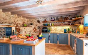 Jídlo v vily nebo okolí