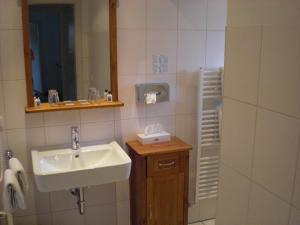 Koupelna v ubytování Hotel Gasthof Moosleitner
