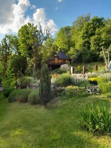 Zahrada ubytování Le Domaine De Clo - Vue Montagnes