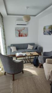 Posezení v ubytování Tivat Terrace Suites
