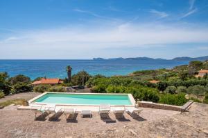 Naturlandskabet i nærheden af villaen