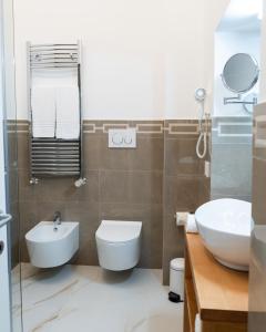 Koupelna v ubytování Hotel Diana