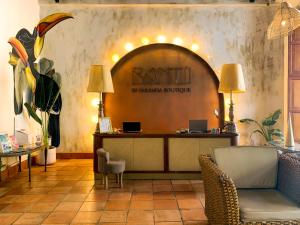 Posezení v ubytování Hotel Bantu by Faranda Boutique, a member of Radisson Individuals