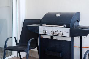 Grillfaciliteterne i villaen som gæsterne kan bruge