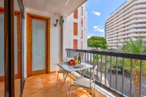 Balkón nebo terasa v ubytování One bedroom apartment Las Americas