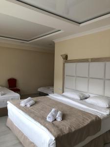 Goris Hotel客房内的一张或多张床位