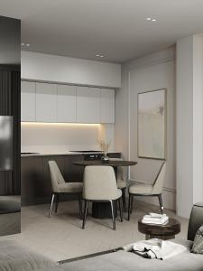 Χώρος καθιστικού στο Spacious & Luxurious - Fully Renovated & Equipped 2BR Suite - Historical Centre