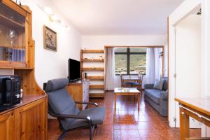 Et tv og/eller underholdning på El mirador de Angeles