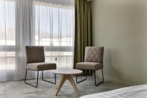 Zona d'estar a flexymotel Buchs