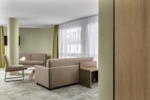 Zona d'estar a flexymotel Buchs
