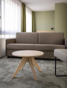 Zona d'estar a flexymotel Buchs